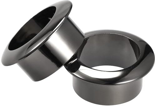 TA-VIGOR 2Pcs 30mm Desk Grommet, Cable Hole Cover PC Computer Desk Plastic Grommet Cord Organizers Protector