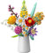 MONOFUN Set di bouquet di fiori, ideale per decorazioni creative per casa e ufficio, ottimo regalo per compleanni, San Valentino, festa della mamma, adatto per adulti e bambini di età compresa tra 8 e