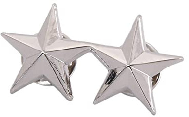 Broche en forme d'étoile de style chinois - Broche tendance - Décoration de costume, D, Métal