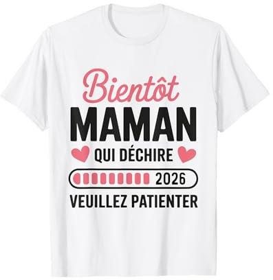 Future Maman 2026 Tee Shirt Femme Enceinte T-Shirt