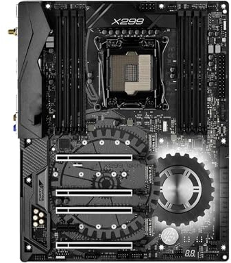 Gaming Motherboard Fit For ASRock X299 Motherboard Taichi LGA 2066 support 9800X 10900X 10940 7940X 9920X 7800X cpu DDR4 128GB M.2 ATX