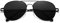 SOJOS Mode Metallrahmen Verspiegelt Linse Herren Damen Sonnenbrille mit Frühlings Scharnieren SJ1030 mit Schwarz Rahmen/Grau Linse