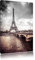 Pixxprint Eiffelturm in Paris, Größe: 100x70cm, Leinwandbild, fertig gespannt, Wandbild, Dekoration, Kunstdruck, kein Poster