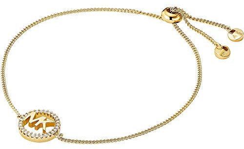 Michael Kors MKC1246AN710 Damen Armband PREMIUM 925 Gold weiß Zirkonia 22 cm
