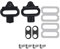 Keenso Mountainbike Pedalplatte Set, Mountainbike selbsthemmenden Pedal Cleat Schuhplatte Set für SPD Kompatibel mit PD-M520 M540 M324 M545 M424 M647 M959