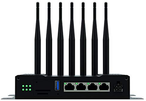 Yanghao 4G Router Wireless, 4G LTE Router WiFi 1200M Grado Industriale Gigabit Dual-Band 2.4G & 5.8G