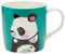 Maxwell & Williams DX0918 Panda Tasse à café en porcelaine bombée Motif ours coloré dans une boîte cadeau 420 ml