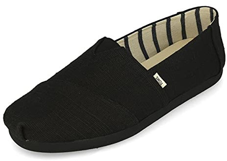 TOMS Herren Men Alpargata Espadrilles, Schwarz, 41 EU