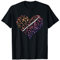 Herz Notenschlüssel Querflöte T-Shirt