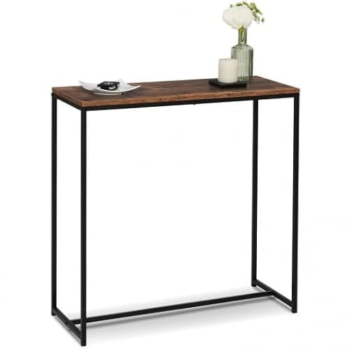 IDMarket - Console Dayton Plateau Effet Vieilli Design Industriel