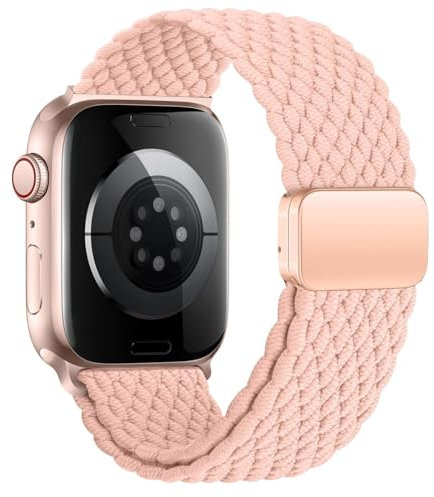BBZ Cinturino Compatibile con Apple Watch Cinturino Strap 38mm 40mm 42mm 44mm 41mm 45mm 49mm per Donna Uomo,Morbido con Cinturino Sportivo Compatibile con iWatch SE Series 8 7 6 5 4 3 2 1