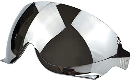 Shkalacar Motorrad Helmvisier, Anti UV Verstellbar Ersatzvisier für SHOEI JO EX-Zero CJ3, Windschutz Helm Objektiv Visier (Mehrfarbig erhältlich)