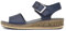 Hush Puppies Women's Ellie Sandal, Navy, 7 UK
