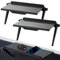 JJQHYC 2 Stück Monitor Regal TV Top Shelf Bildschirm TV Regal Computer Screen Top Shelf TV Regal für Streaming Geräte, Router, Media-Boxen