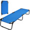 COSTWAY Feldbett Campingbett faltbar Klappbett Liege Bett Campingliege Einzelbett für Camping Reisen Garten191x56x31cm (Blau)