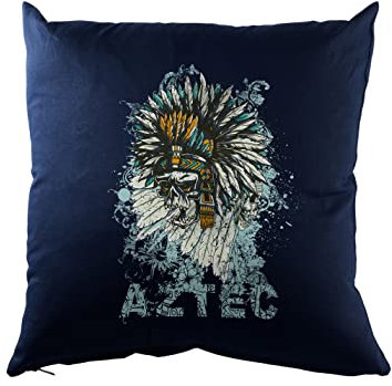 Urban Backwoods Dead Aztec Chief Kissen Dekokissen