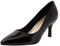 Comfort Plus by Predictions Janine Damen-Pumps mit spitzem Zehenbereich, Schwarz Lack, 36 EU