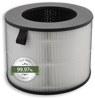 U9CV2B - Filtro HEPA de repuesto compatible con ventilador LG PuriCare AeroTower, para filtro purificador de aire U9CV2B / U9CS1C / U9CV1C, filtro HEPA 3 en 1 y filtro de carbón activado (paquete de