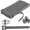 : GaoBangM 100 Pcs Reusable Cable Ties, Cable Ties, Fastening Straps, Adjusting Straps, for Electrical and Electronic Products,Cable Straps,Home Office Cable Organizer (Grey)