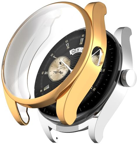 Funda para Huawei Watch Buds, Silicona TPU Case Protectora de Pantalla, Anti-arañazos, Anti-Polvo, Cover Carcasa para Huawei Watch Buds