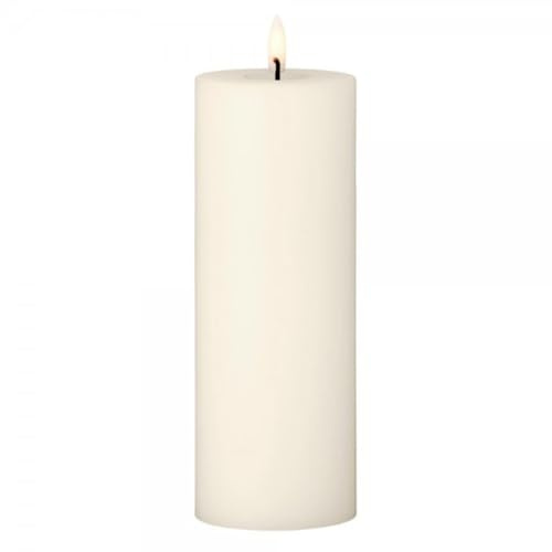 Ester & Eric – LED-Stumpenkerze 20 cm 06 – Revolutionäre LED-Stumpenkerzen mit Schein – Elegante und hochwertige Kerzen – Handwerkskunst und Know-how