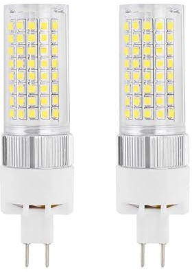 CTKcom 12W G8.5 LED Corn Bulbs G8.5 Bi-Pin Base Equivalent to 120W Halogen Bulb for Home Factory Under Counter Light, 4000K Neutral White, AC120V, Not-Dimmable,Pack of 2
