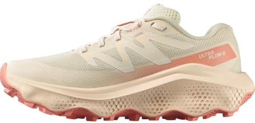 Salomon Damen Ultra Flow 2, vielseitige Trailrunning Schuhe für Komfort, ideal für Wanderungen und Trailrunning bei Outdoor-Abenteuern, Mandel, 37 ⅓