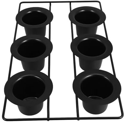 AUTSUPPL Backform Für Mulden Aus Karbonstahl Antihaftbeschichtet Zum Backen Von Muffins Cupcakes Und Puddings Im Ofen