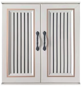 QIUHTR Cubierta de Radiador Blanca Moderna, Home Discount Cubierta para radiador, Mueble Tapa de Calefacción de Salón, para Sala de Estar, Dormitorio, Pasillo