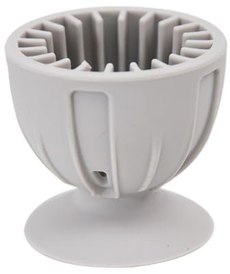 Silicone Egg Washing Machine, Egg Cleaning Brush, Egg Cleaning, Rotating Cleaning Brush, Silicone Egg Scrubber for Fresh Eggs (Grey)