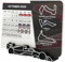 F1 Kalender 2025, Formel Eins Rennkalender 2025 mit Rennterminen, Tischkalender 2025 mit F1-Rennwagenhalter, Motorsport-Enthusiasten Kalender Memorabilia Geschenke (1pcs)