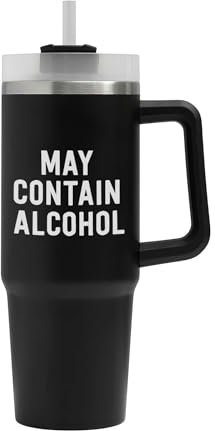 May Contain Alcohol Big Tumbler, May Contain Alcohol Mug, Insulated Flask, Large Mug
