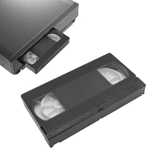 VHS VCR Head Cleaner, Dry Technology, Reusable Video Head Cleaner for VHS VCR Players, No Fluid Required