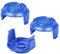 CHIHOLEN Lot de 3 capuchons de bobine de rechange pour débroussailleuse Mac Allister MGTP18Li/McGregor MCT2X1825/Qualcast/Worx/Spear & Jackson