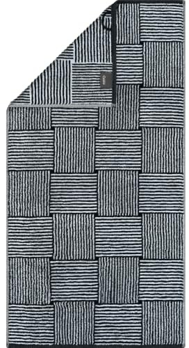 Cawö Handtücher Black&White Chess 6281 schwarz/weiß - 96