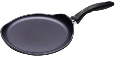 SWISS DIAMOND 1571 Crêpepfanne, Aluminium Druckguss, Schwarz, 26 cm