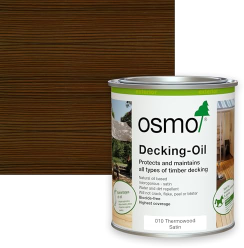 Osmo Thermowood Exterior Wood & Decking Oil 010 750ml