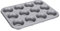 Städter Muffin Backform, Metall, Grau, 35 cm