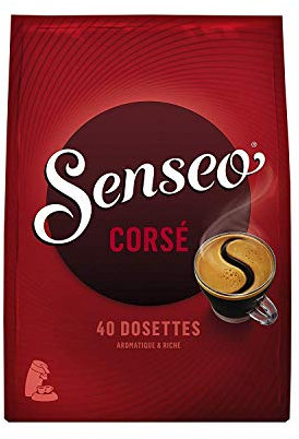 Senseo Café Corsé 200 dosettes (Lot de 5x40 dosettes)