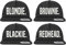 Youth Designz Baseball Kappe Snapback Cap Modell Blondie Schwarz