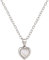 Ted Baker Hannela Crystal Heart Pendant Necklace For Women (Silver/Crystal)