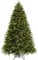 WeRChristmas Pre-lit Grand Alaskan Fir Function Christmas Tree with 400 Multi Dual LED Lights, Green, 6 feet/1.8 m