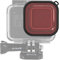 PULUZ - Filtro per obiettivo subacqueo per GoPro Hero 8, colore: nero, quadrato, impermeabile, per fotocamera GoPro HERO 8, colore: rosa