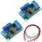 Youmile 2Pcs Spannungswandler-Modul 0-5V bis 4-20mA Spannungswandler-Signalmodul, Nicht isolierte Stromwandlerplatine DC7-30V mit Überbrückungskabel