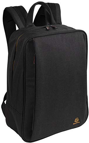 Exacompta 17934E Premium Rucksack Smart Exactive mit 14 Laptopfach wasserabweisend zahlreiche Taschen mit Reißverschlüssen ideal für Schule, Uni und Arbeit schwarz