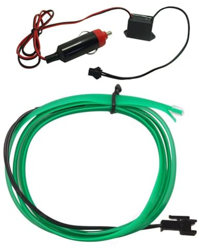 MiOYOOW Auto Innenbeleuchtung, Auto LED Strip LED Atmosphäre Licht DC 12V 360 ° helle Seilleuchten Auto Dash Beleuchtung für Autos Dekorationen