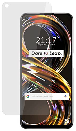 Tumundosmartphone Protector Pantalla Hidrogel Mate Antihuellas para Realme 8i