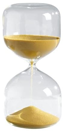 Mascagni Casa - Sablier en Verre 20 Minutes - Couleur Or