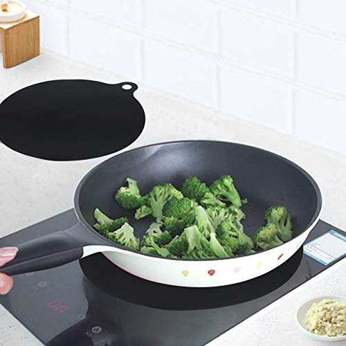 Tapis De Cuisson Plaque Vitrocéramique,Tapis De Protection pour Table De Cuisson À Induction Mijoter Silicone pour Plaques De Cuisson en Verre Plaque De Cuisson