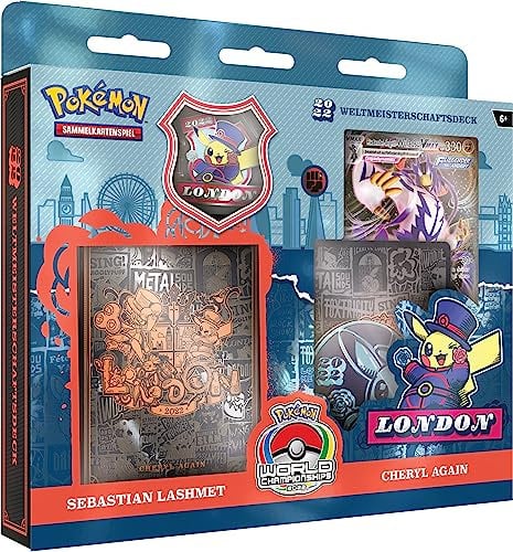 Pokémon- Weltmeisterschaftsdeck Deck de la Coupe du Monde, 2022, Sebastian Lashmet